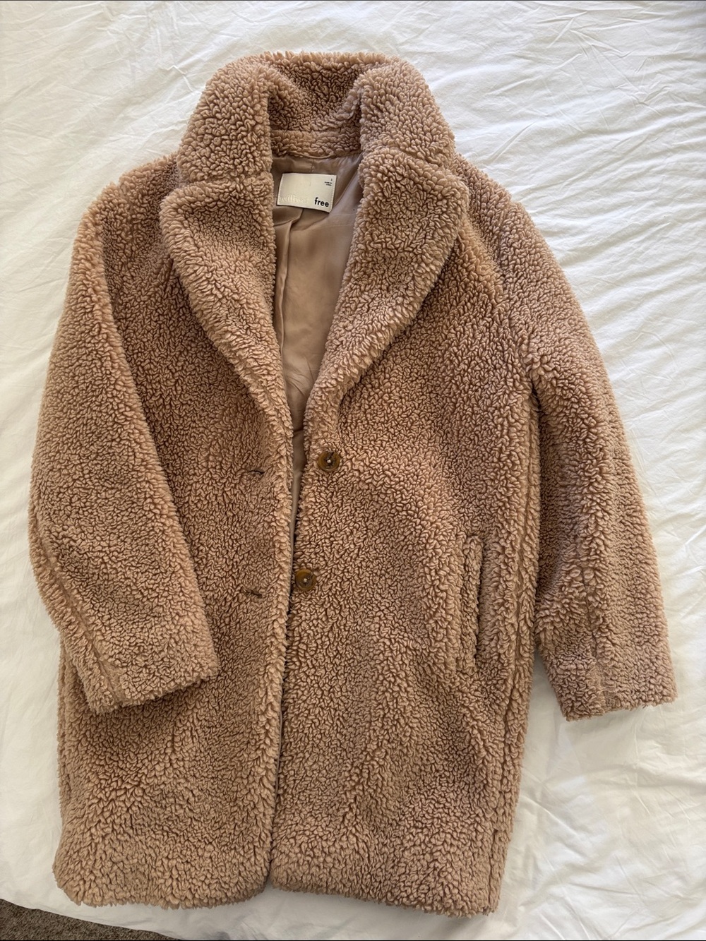 Wilfred Free Teddy Bear Coat